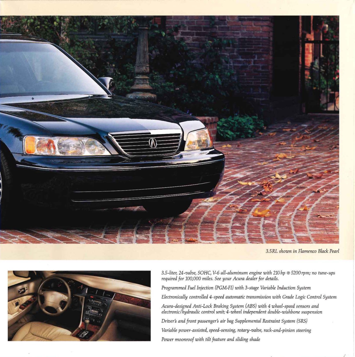 1997 Acura Brochure Page 4